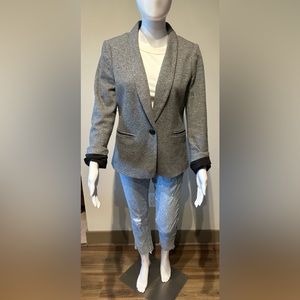 Loft size small gray blazer